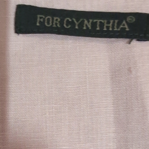 For Cynthia Blush Tunic Top - Picture 2 of 5